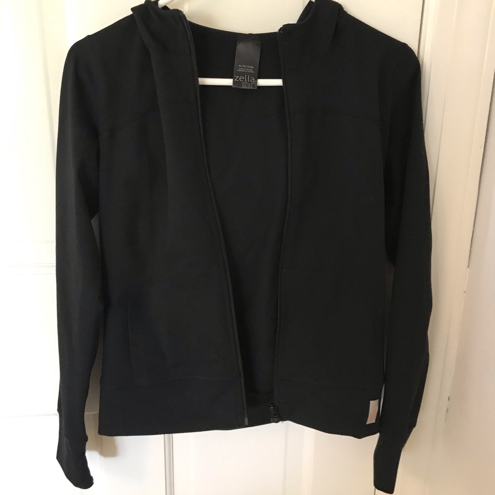 Zella Girl Black Zip Up